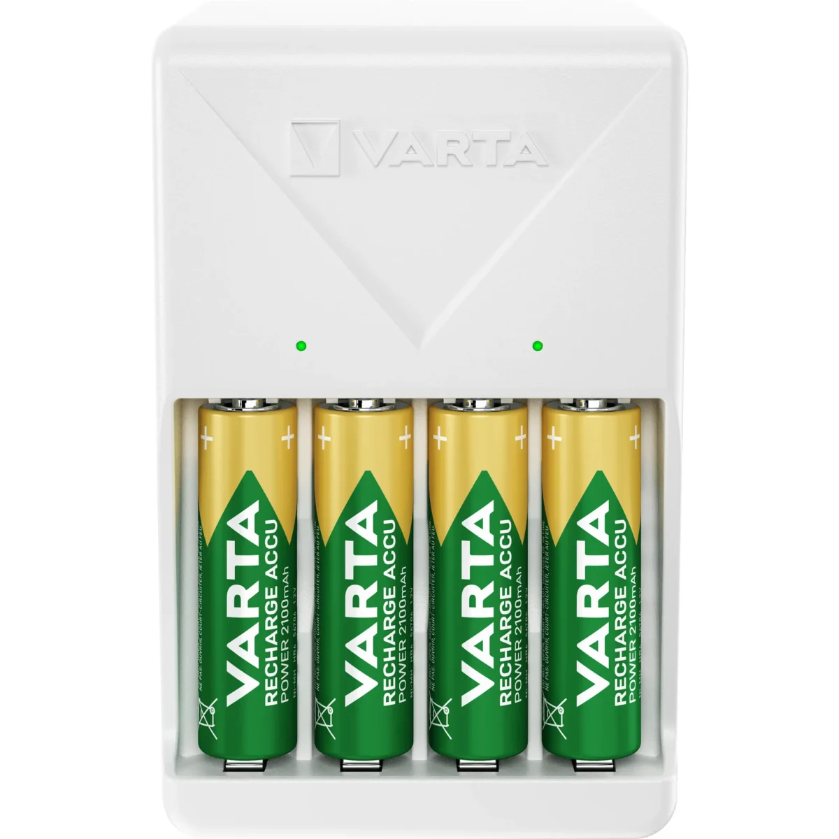 Universal-Ladegerät VARTA, inkl. 4x Mignon Akku Typ AA, NiMH Akku, 2100mAh – Bild 2