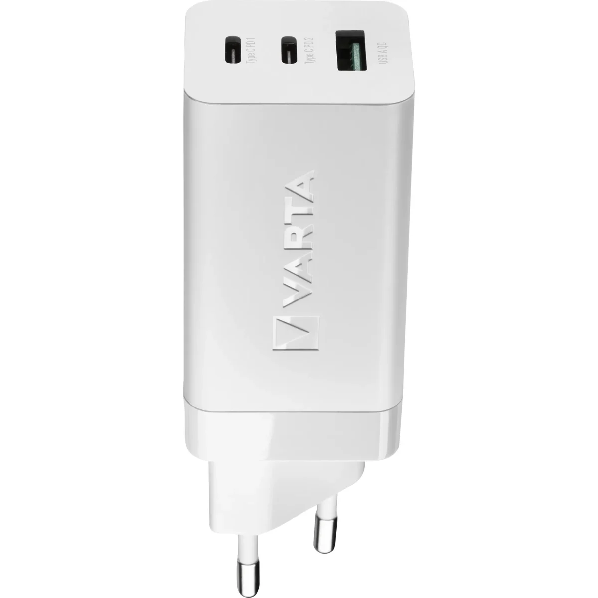 High Speed Ladeadapter VARTA, weiß, 2x USB-A, 2x USB-C – Bild 2