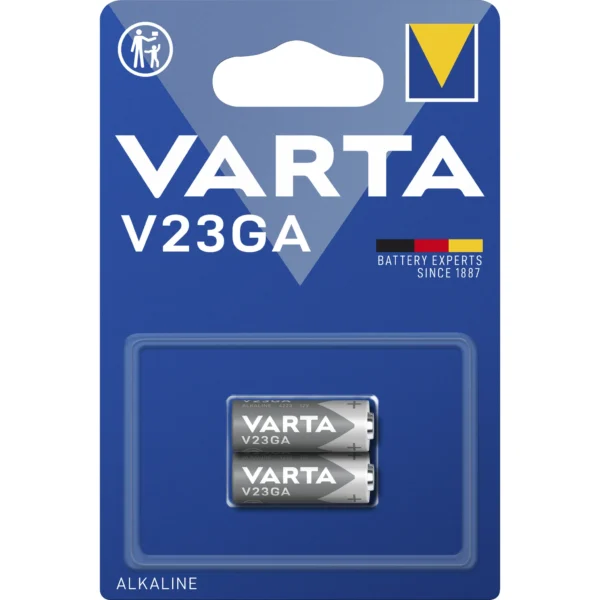 V23GA-Batterie VARTA "Electronics" Alkaline, MN21, 12V, 2er-Pack