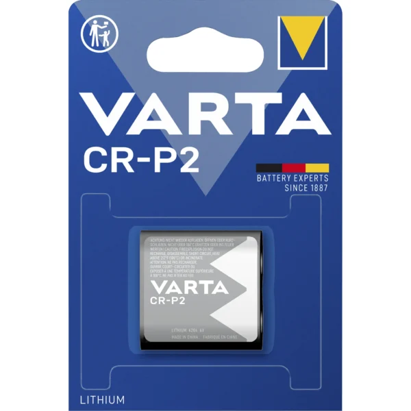 Lithium-Batterie VARTA "Photo" CRP2, 6V