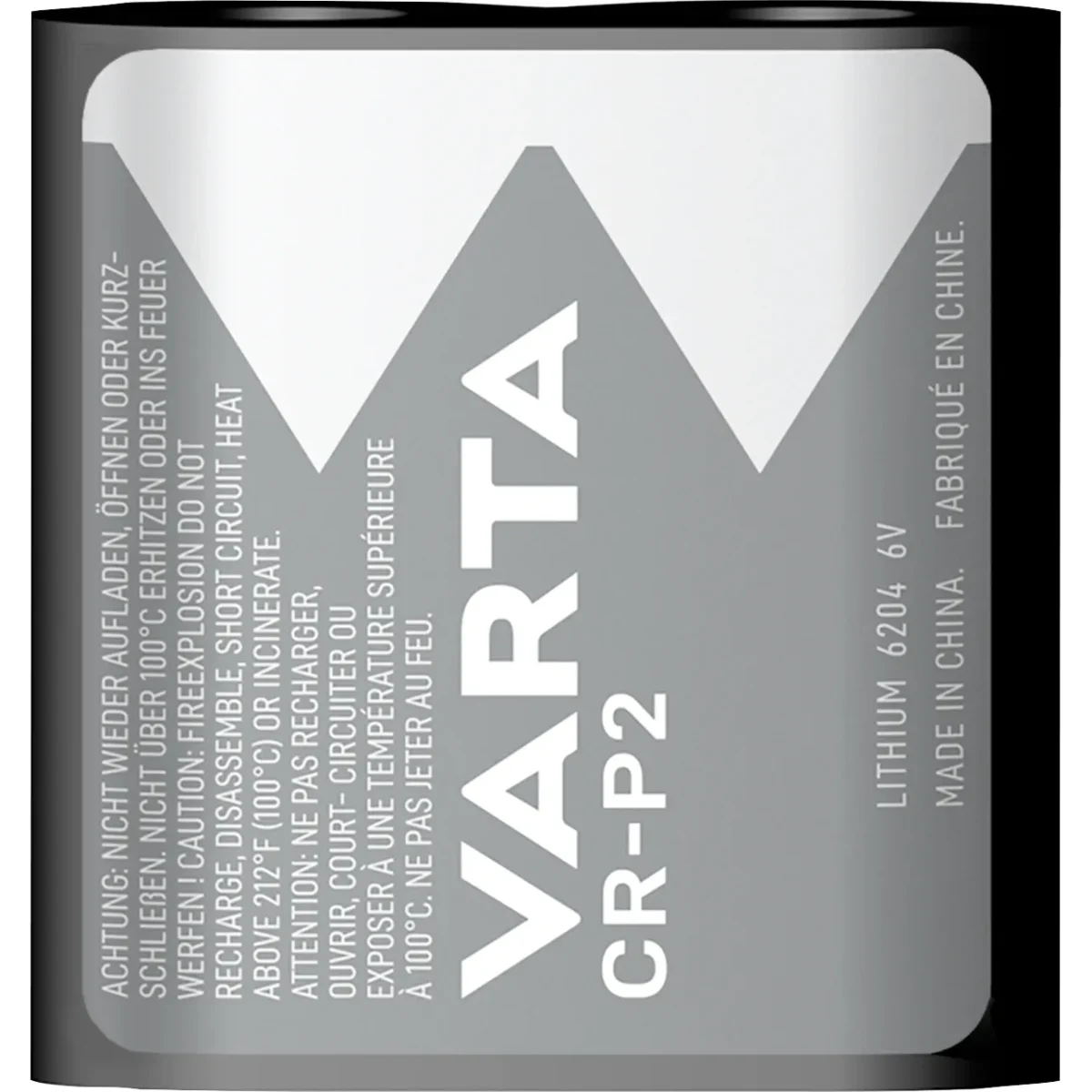 Lithium-Batterie VARTA "Photo" CRP2, 6V – Bild 2
