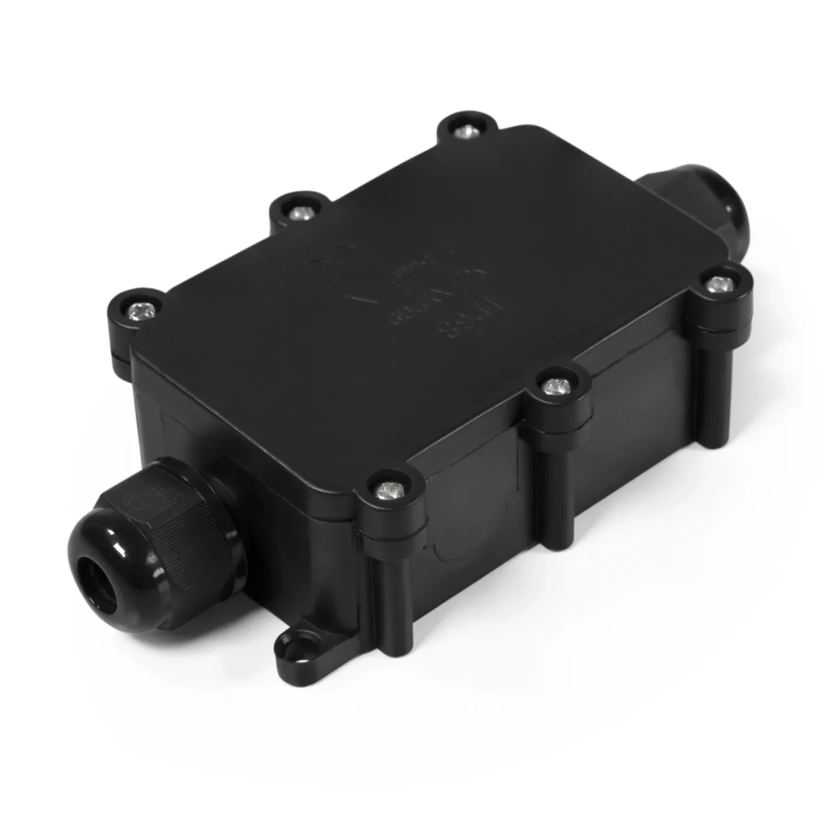 Abzweigdose McPower, IP68 - für Außen, 1 Ein- und 1 Ausgang, 124x45x32mm – Bild 1