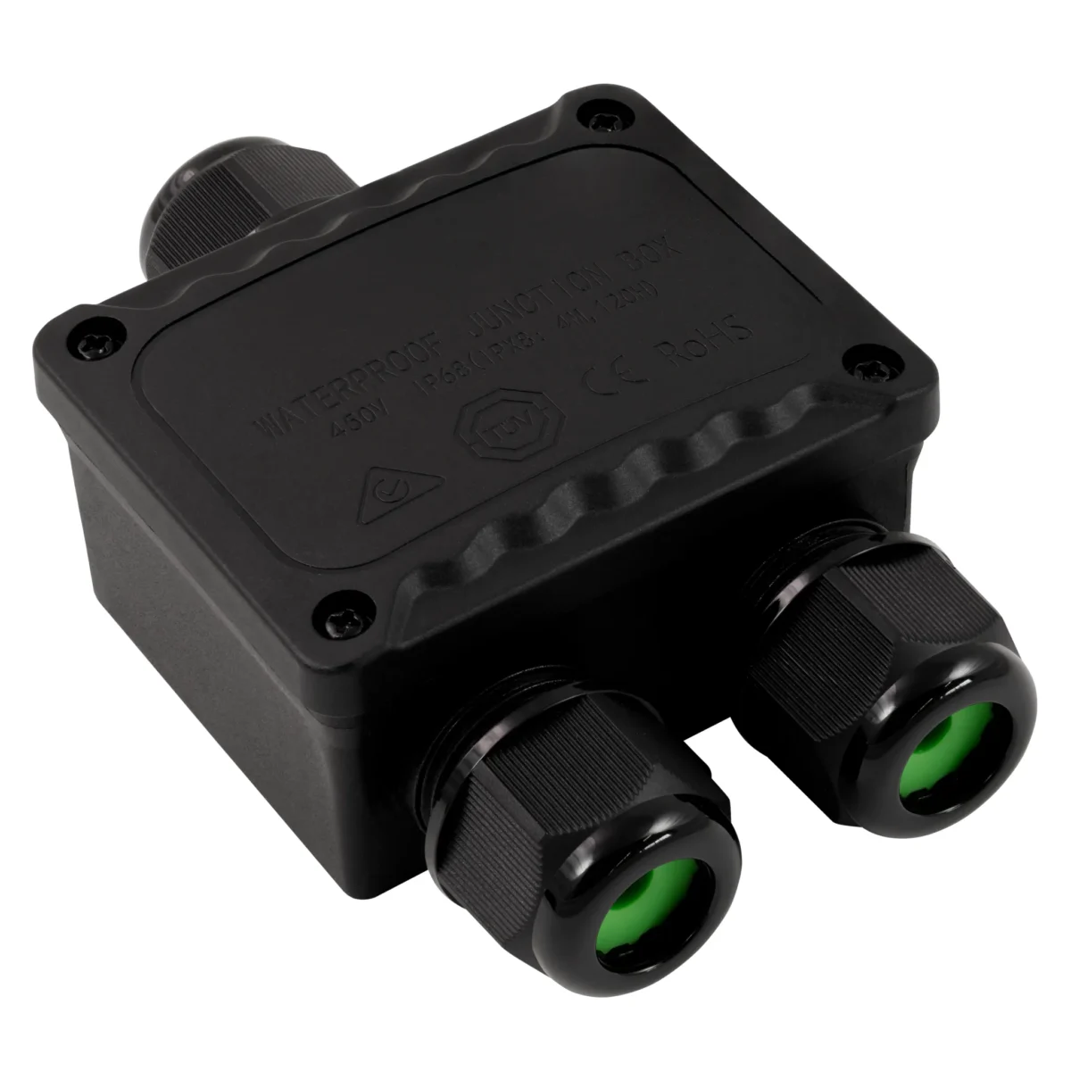Abzweigdose McPower, IP68 - für Außen, 1 Ein- und 2 Ausgänge, Y-Version, 123x82x42mm – Bild 2