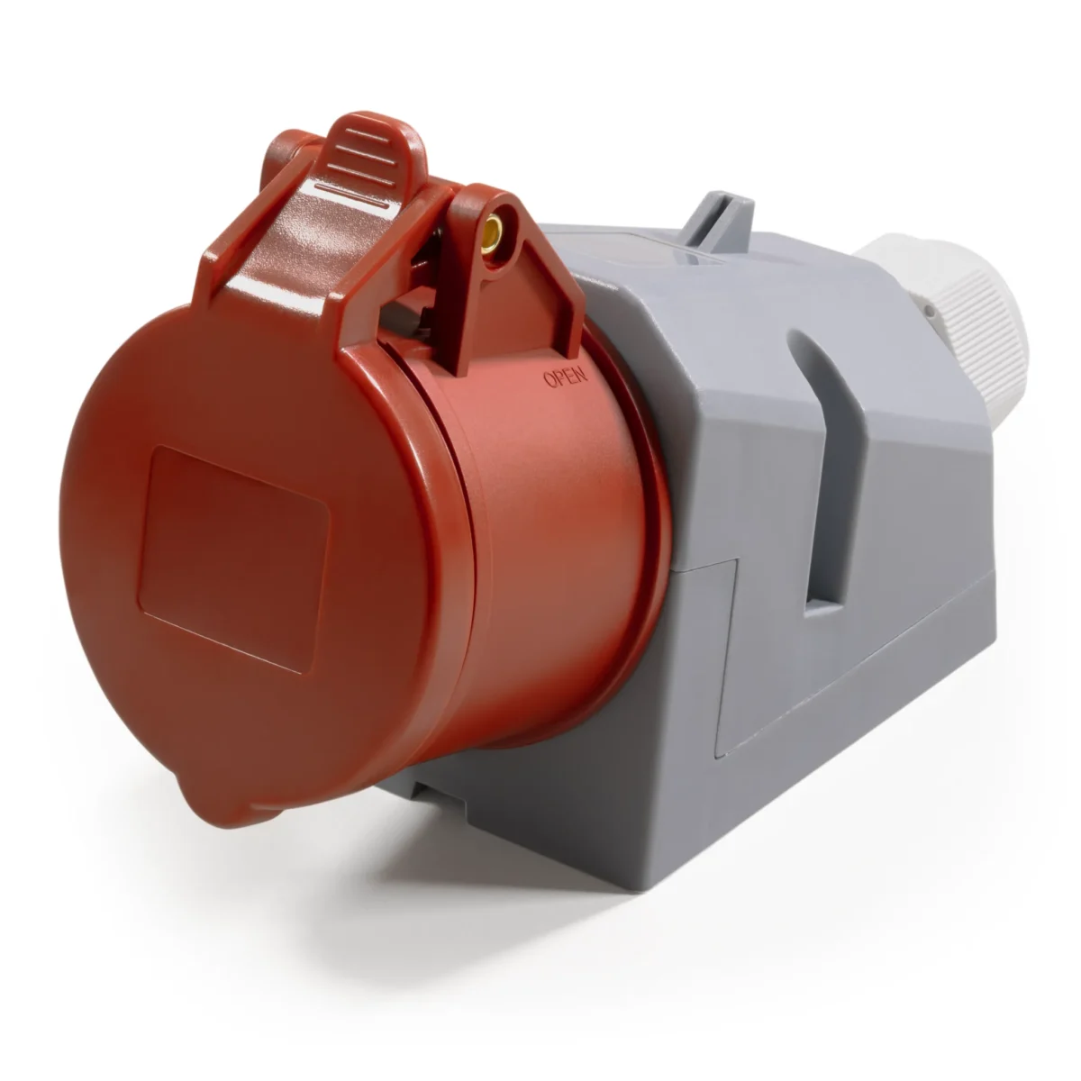 CEE-Kupplung McPower, Wandmontage, IP44, 415V, 16A, 5-polig, IP44 – Bild 1