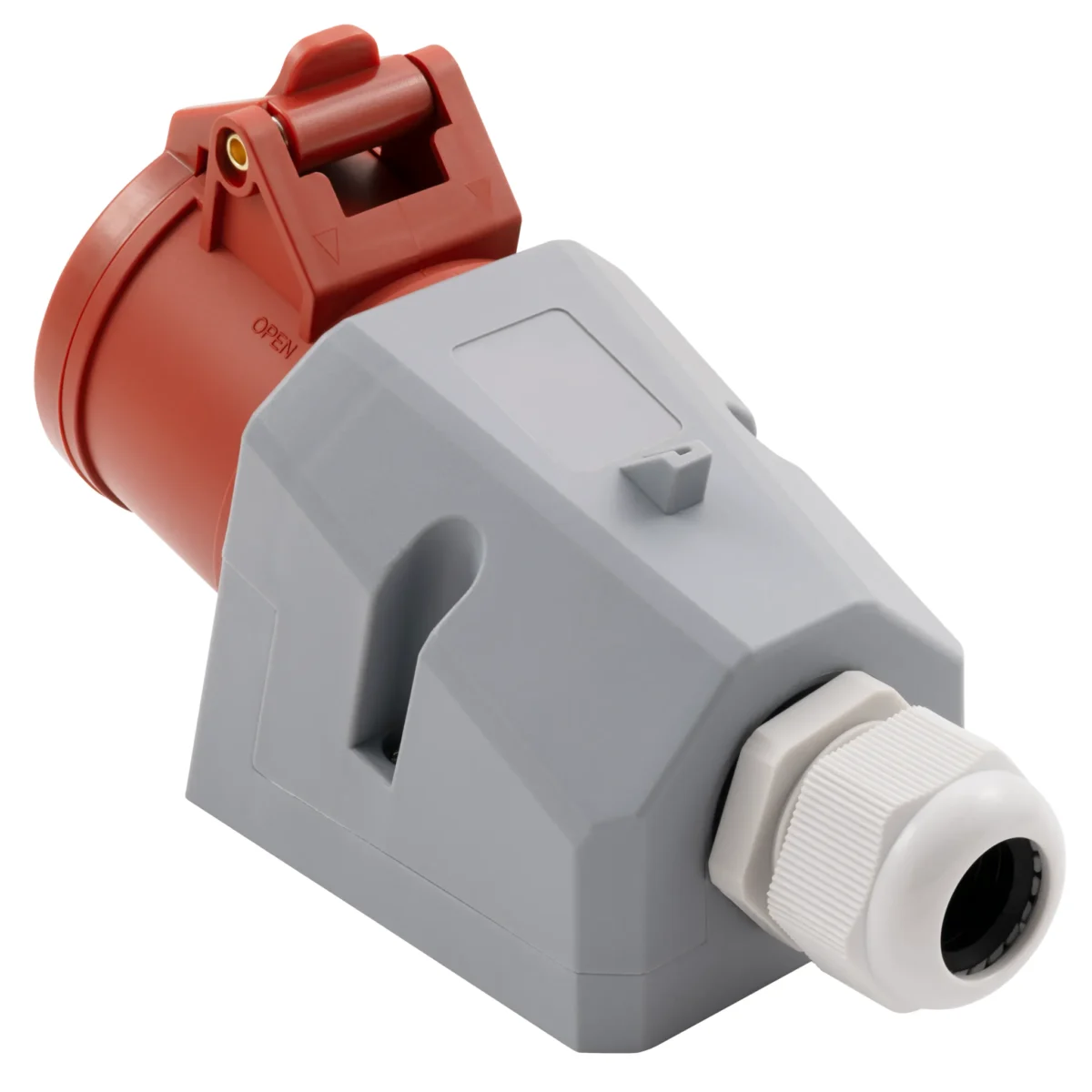 CEE-Kupplung McPower, Wandmontage, IP44, 415V, 16A, 5-polig, IP44 – Bild 3
