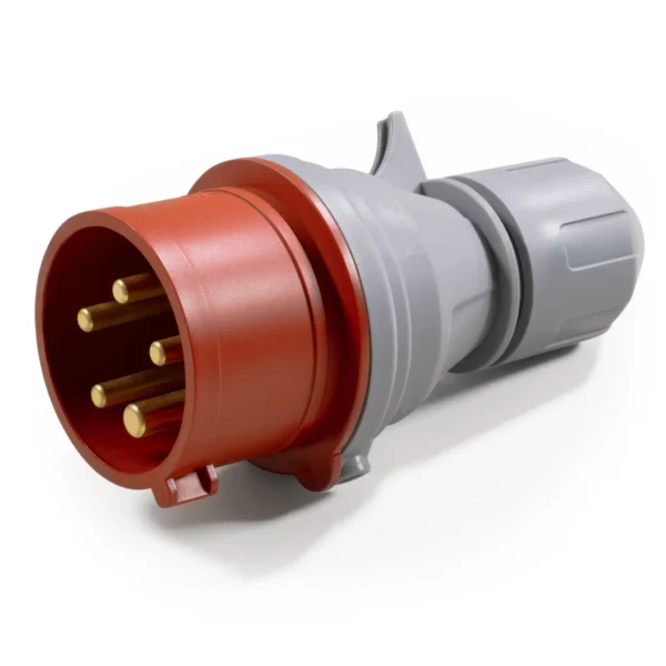 CEE-Stecker McPower, IP44, 415V, 16A, 5-polig, IP44