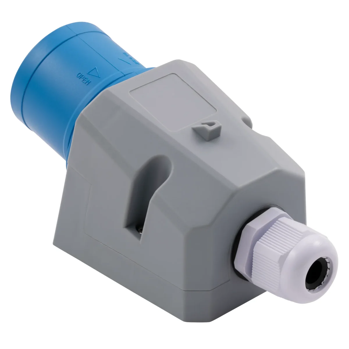 CEE-Stecker McPower, Wandmontage, IP44, 250V, 16A, 3-polig, IP44 – Bild 3