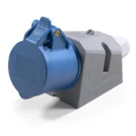 CEE-Kupplung McPower, Wandmontage, IP44, 250V, 16A, 3-polig, IP44