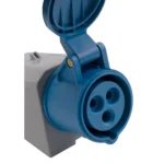CEE-Kupplung McPower, Wandmontage, IP44, 250V, 16A, 3-polig, IP44 – Bild 5