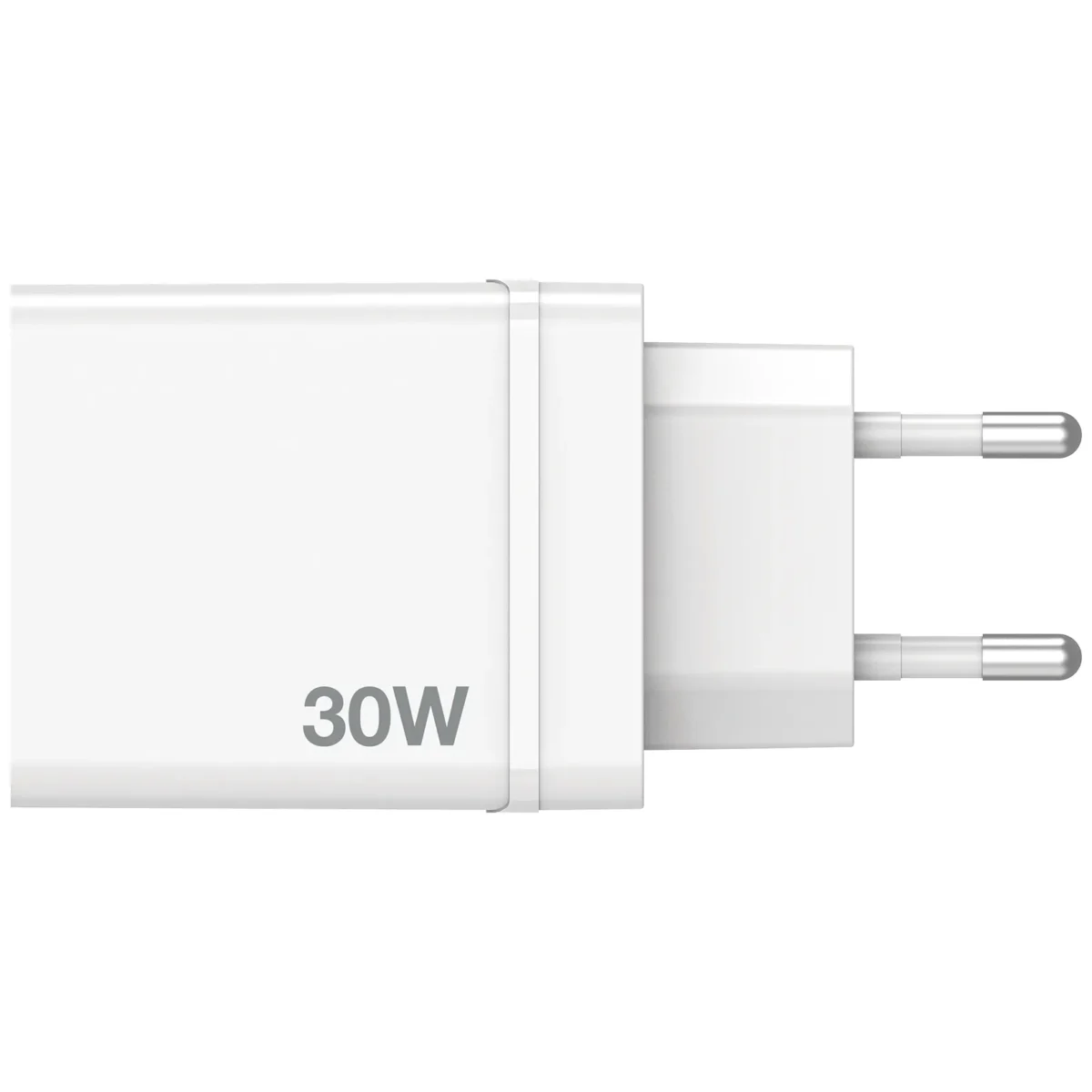 Ladeadapter Verbatim "CHR-30EU2", 30W, weiß, 2xUSB-A, 1xUSB-A QC, 1xUSB-C PD – Bild 1