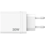 Ladeadapter Verbatim "CHR-30EU2", 30W, weiß, 2xUSB-A, 1xUSB-A QC, 1xUSB-C PD