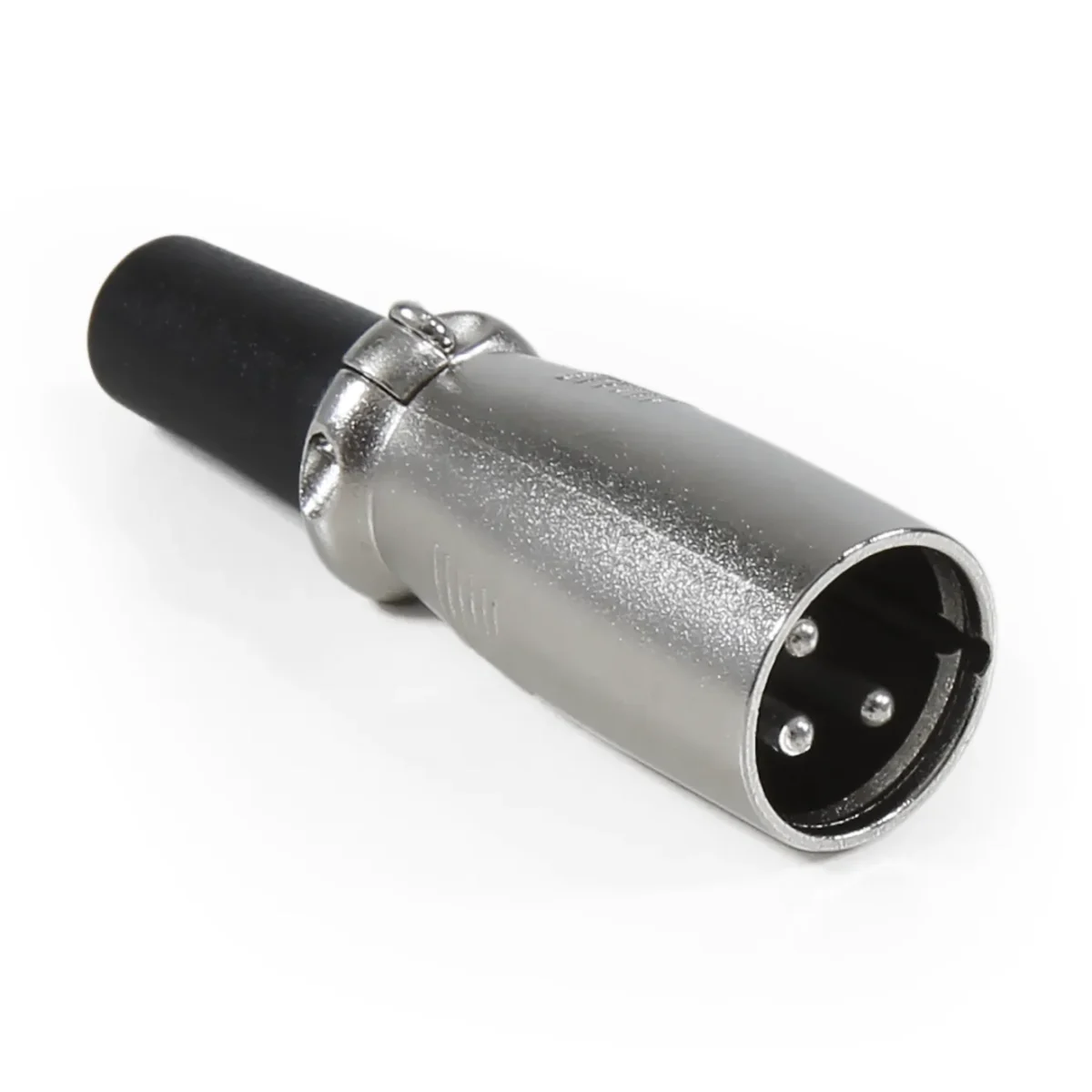 Mikrofon XLR-Stecker HOLLYWOOD 3-polig, Metall – Bild 1