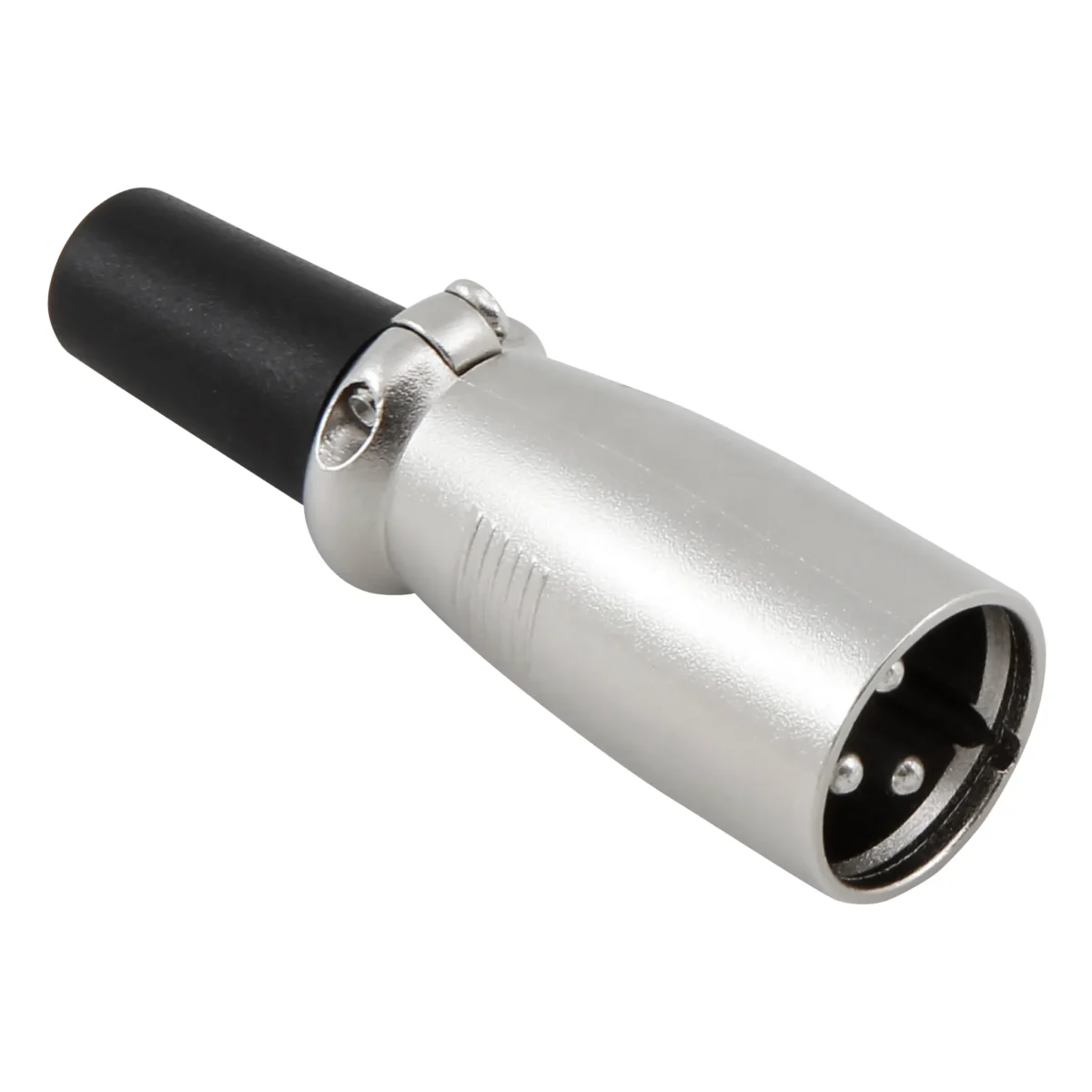 Mikrofon XLR-Stecker HOLLYWOOD 3-polig, Metall – Bild 2
