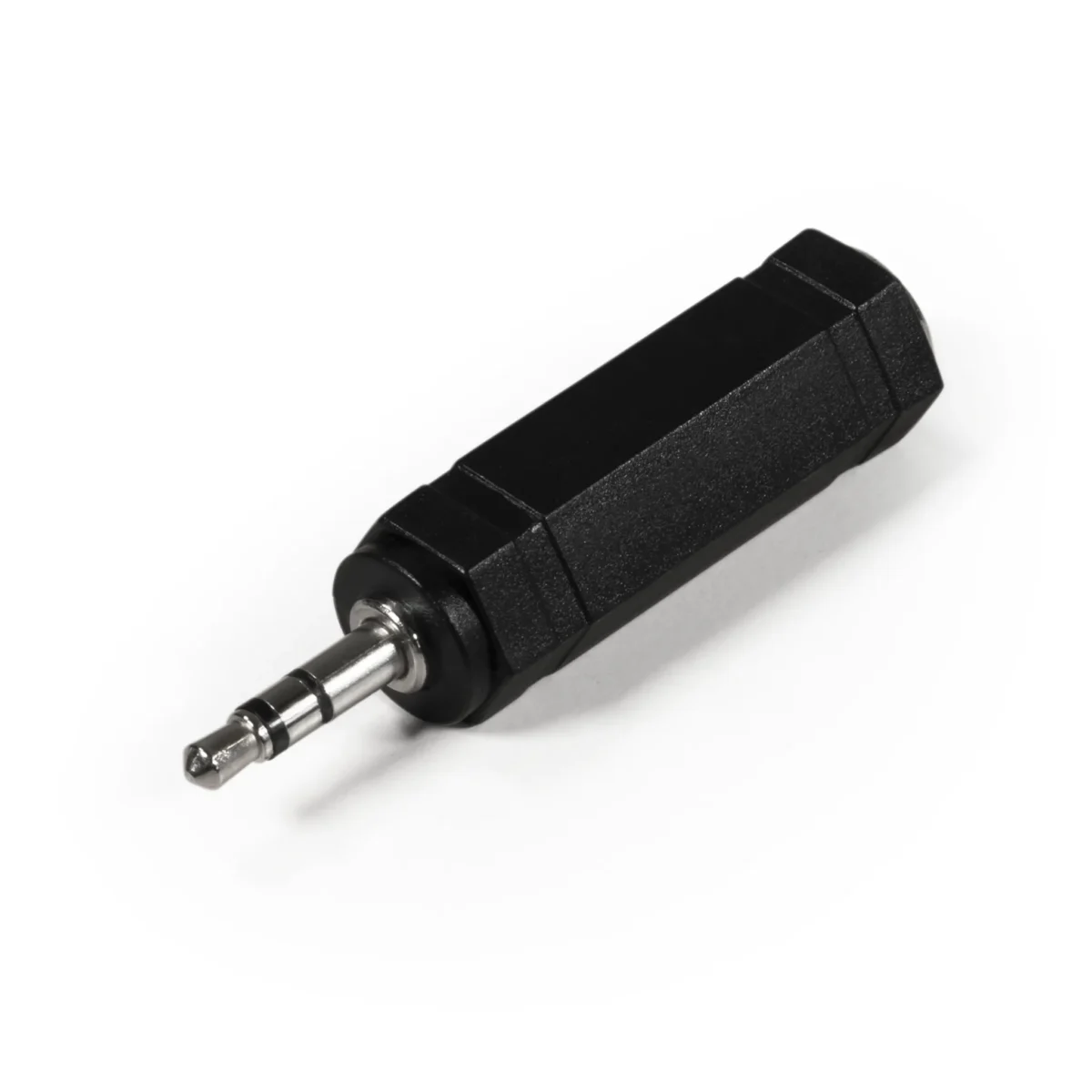 Kopfhöhrer-Adapter HOLLYWOOD, AUX Klinke 6,35mm auf 3,5mm, Stereo – Bild 1