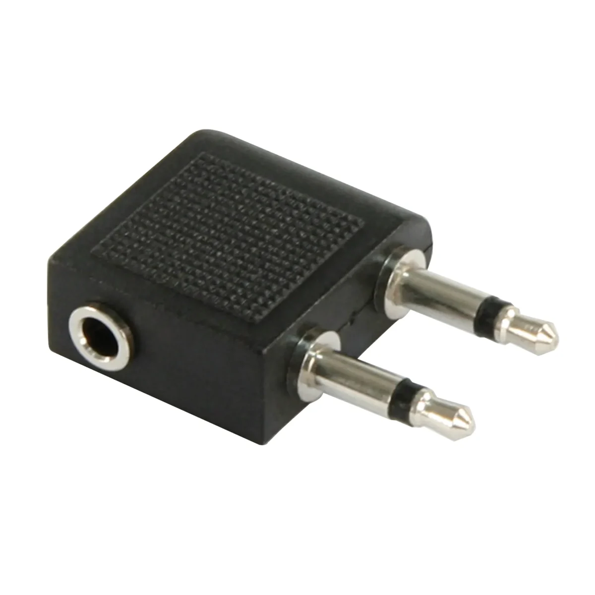 Audio-Adapter HOLLYWOOD, 1x 3,5 mm Stereo (Buchse) -> 2x 3,5 mm Mono (Stecker), Klinke – Bild 1