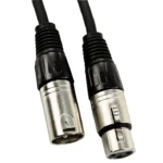 XLR-Verbindungskabel HOLLYWOOD 5m, Stecker-Kupplung – Bild 2