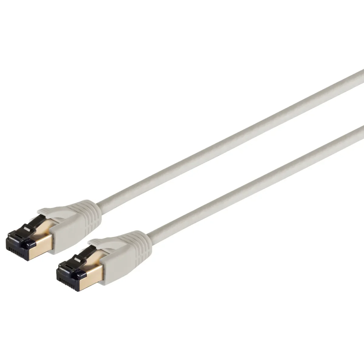 Patchkabel, Cat.8.1 F/FTP PIMF LSZH, grau, 5m – Bild 1