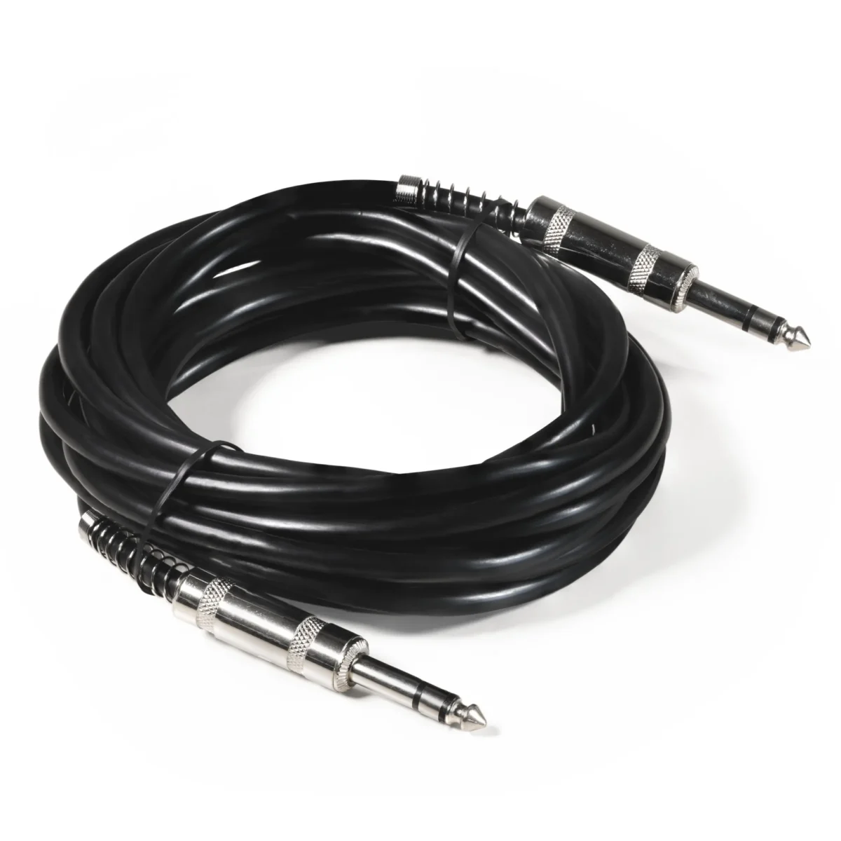 Klinke-Verbindungskabel HOLLYWOOD 5m, 6,3 mm Stecker-Stecker, stereo – Bild 1