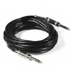 Klinke-Verbindungskabel HOLLYWOOD 5m, 6,3 mm Stecker-Stecker, stereo
