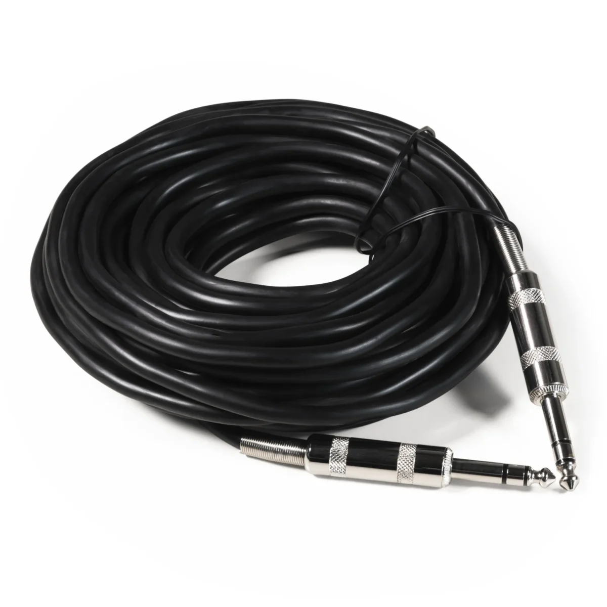 Klinke-Verbindungskabel HOLLYWOOD 10m, 6,3 mm Stecker-Stecker, stereo – Bild 1