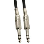 Klinke-Verbindungskabel HOLLYWOOD 10m, 6,3 mm Stecker-Stecker, stereo – Bild 2
