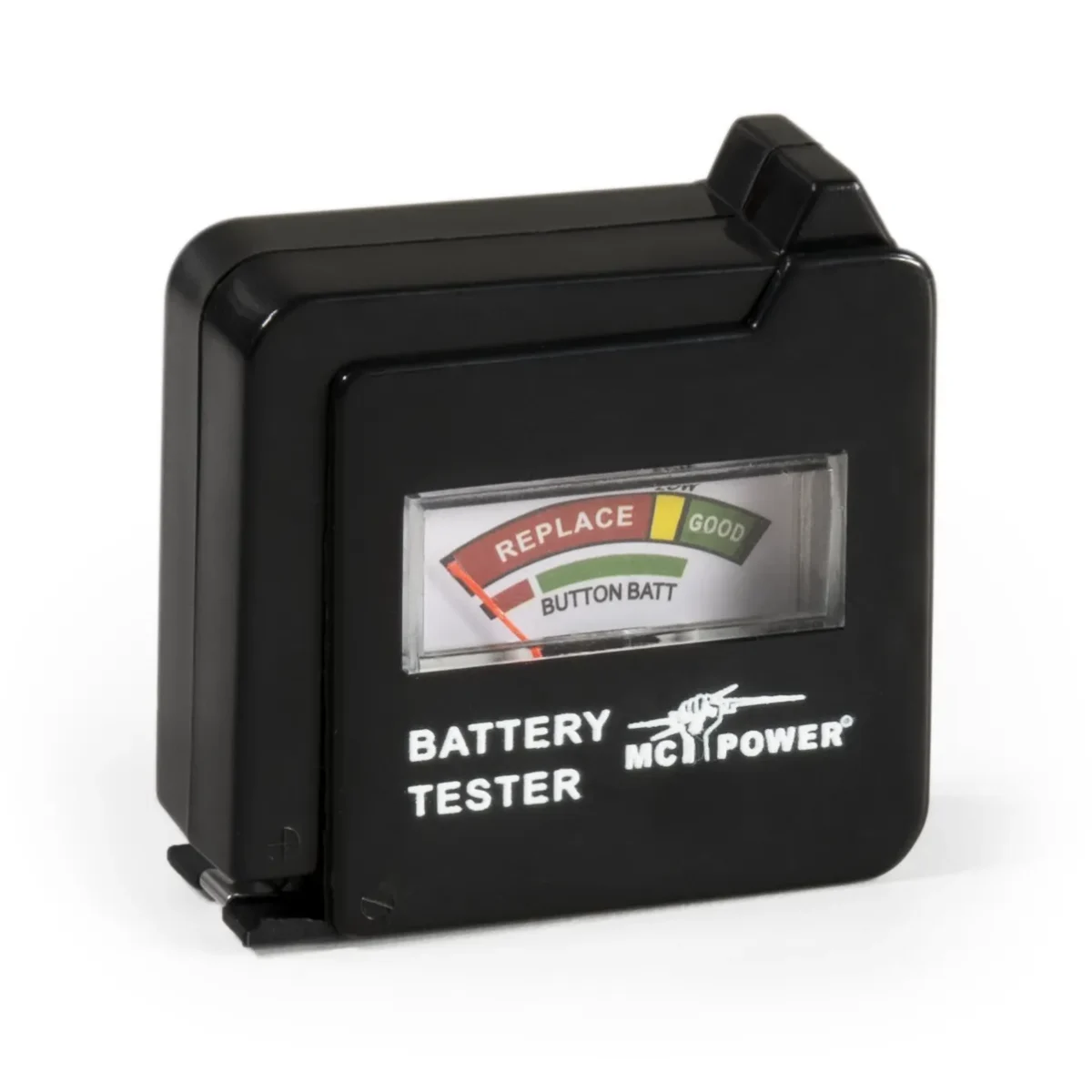 Batterietester McPower "EL-BT 6" für AAA, AA, C, D, 9 V Batterien – Bild 1