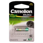Spezialbatterie CAMELION A27, 12V, 28,5x8mm Alkaline – Bild 2