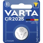 Lithium-Knopfzelle VARTA "Electronics", CR 2025, 170mAh, 3V, 1er-Blister
