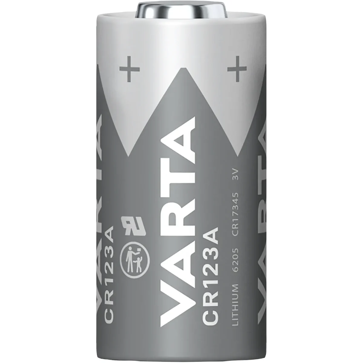Lithium-Photobatterie VARTA, CR 123A, 3 V, 1er-Blister – Bild 2