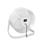 USB-Schreibtischventilator, 15,24 cm, 40 dB, weiß – Bild 4
