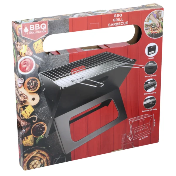 Tragbarer Holzkohle-Grill, Faltbar