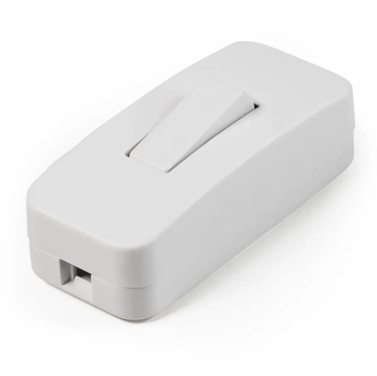 Schnurschalter McPower, weiß, 250V / 2A – Bild 1