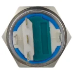 Vollmetallschalter mit Ringbeleuchtung, weiß, 19mm-Ø, 250V, 5A, Lötanschluss – Bild 3