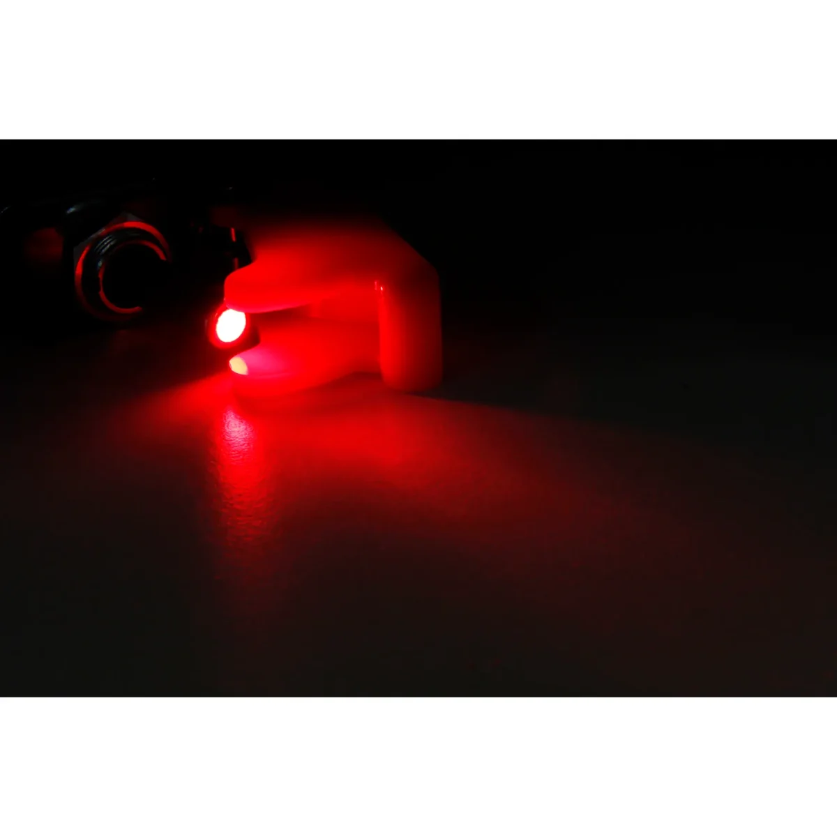 Kill-Switch McPower mit Schutzkappe und LED, 12V / 20A, rot – Bild 3