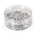 Aderendhülsen-Sortiment McPower, 0,5-2,5mm², unisoliert, Streudose, 1900-teilig