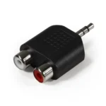 Audio-Adapter HOLLYWOOD , 2x Cinchbuchse -> 3,5 mm Klinkenstecker Stereo
