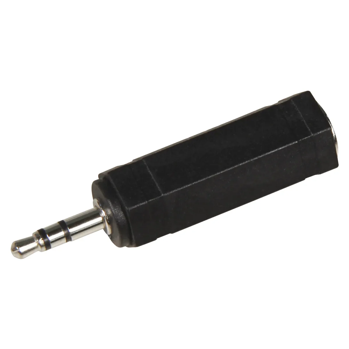 Audio Adapter 3,5mm Stecker auf 6,35mm Buchse, stereo – Bild 1