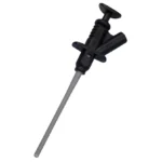 Klemmprüfspitze McPower "PS 45", 4mm Buchse, schwarz