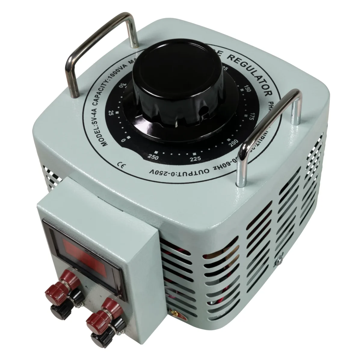 Ringkern-Stelltrafo McPower "V-4000 LED", 0-250 V, 4 A, 1.000 W, NICHT galvanisch getrennt – Bild 3