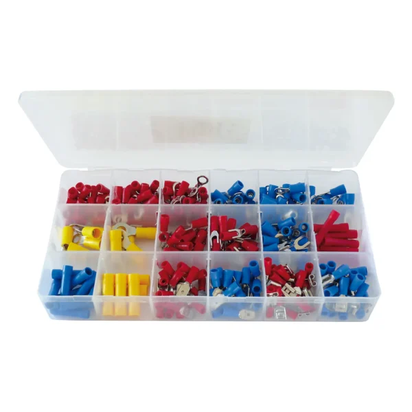 Kabelschuh-Sortiment, 300-tlg., in Plastikbox