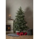 Weihnachtsbaum "Greyland", 210cm, graugrün, mit Metallfuß, outdoor – Bild 4