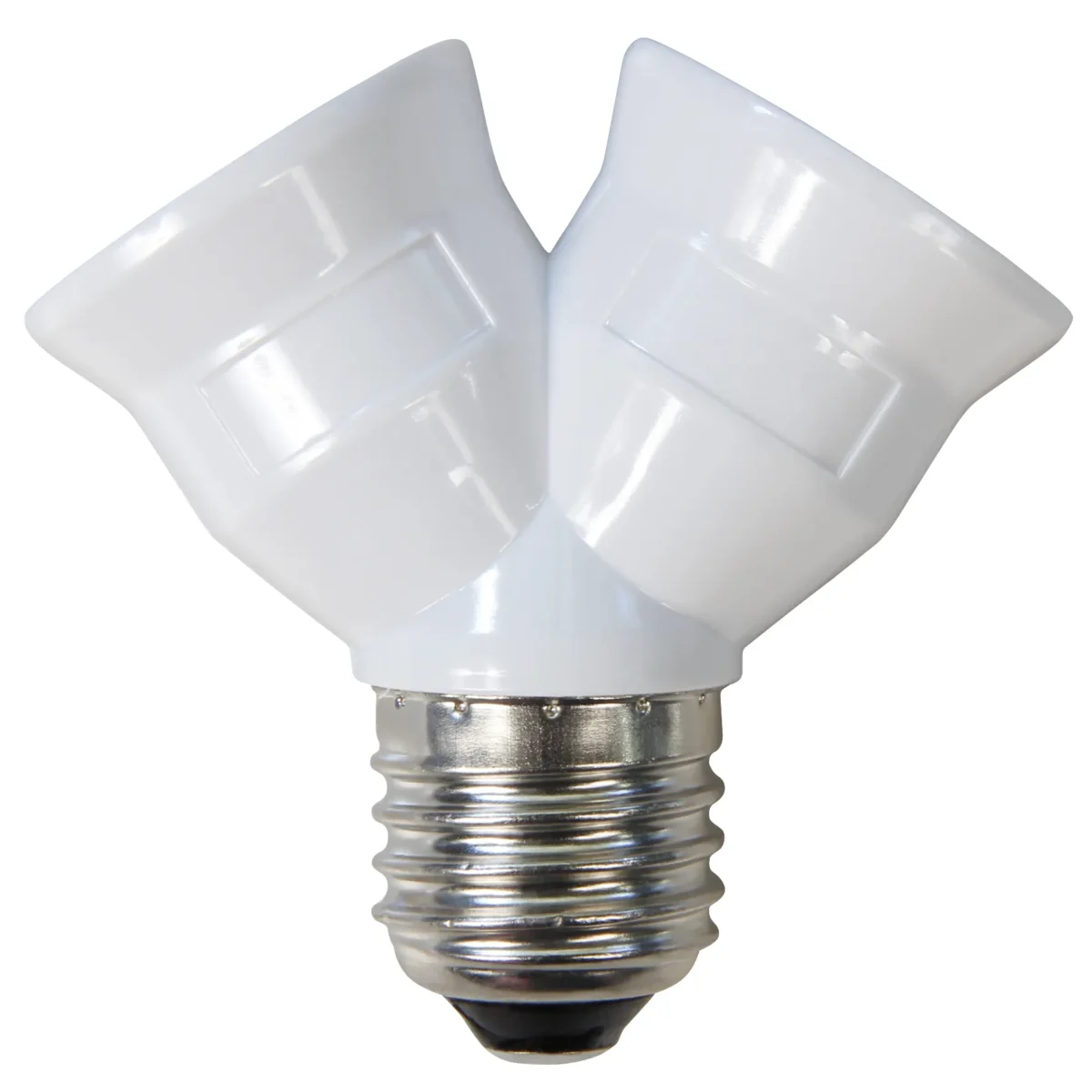 Lampenfassung McShine E27 auf 2x E27, Y-Adapter – Bild 2