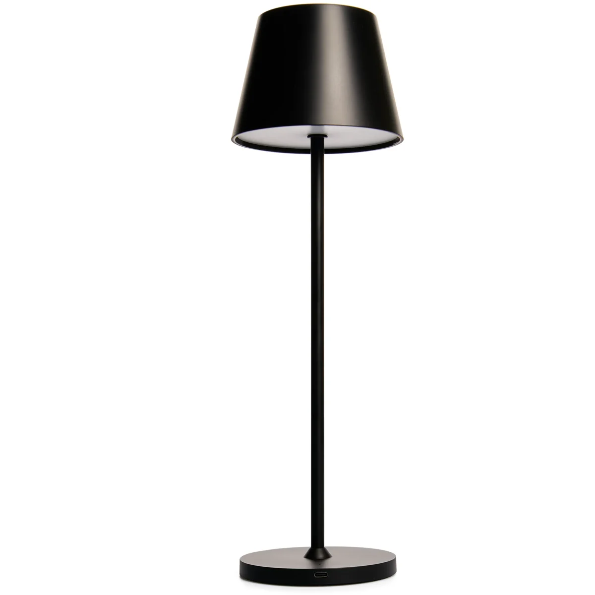 LED-Tischleuchte ROLF KERN „Club“ 38cm, schwarz, Akku, dimmbar – Bild 1
