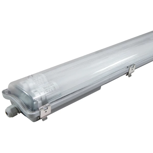 LED-Deckenleuchte für Feuchträume, IP65, 2x 2.000 lm, 4000K, 150cm, neutralweiß