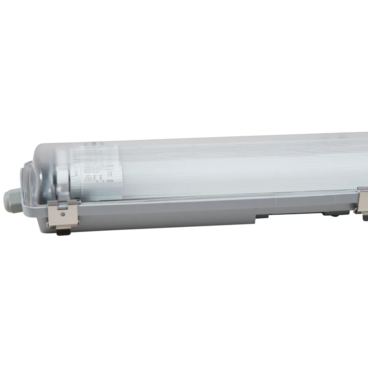 LED-Deckenleuchte für Feuchträume, IP65, 2x 2.000 lm, 4000K, 150cm, neutralweiß – Bild 2