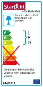 LED-Deckenleuchte, 1.700 lm, 4000K, 120cm, neutralweiß – Bild 2