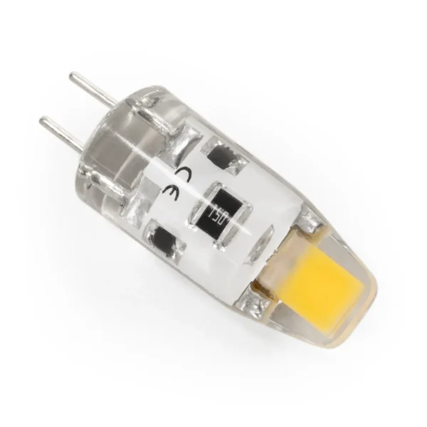LED-Stiftsockellampe McShine "Silicia COB", G4, 1W, 110 lm, warmweiß