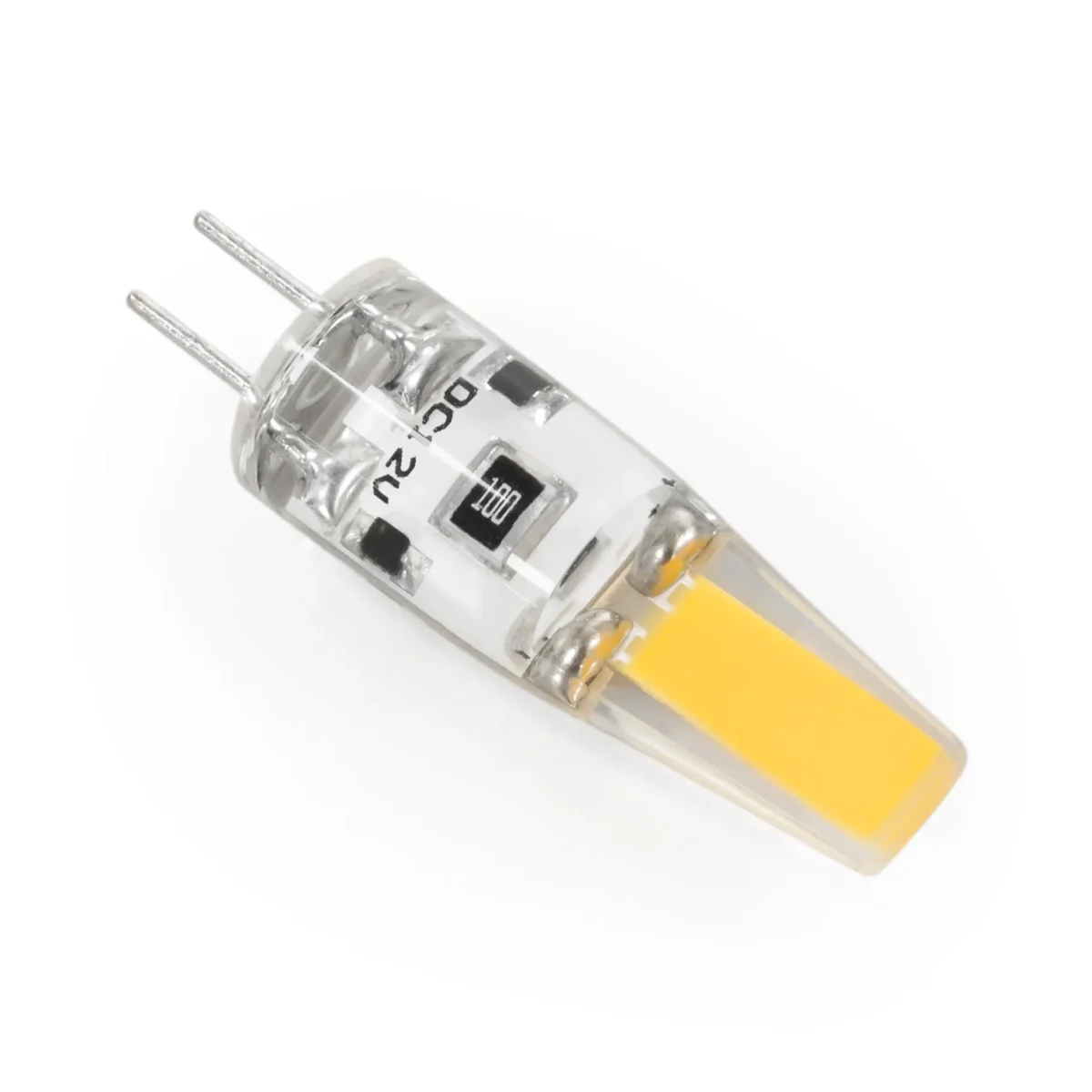 LED-Stiftsockellampe McShine "Silicia COB", G4, 1,5W, 200 lm, neutralweiß – Bild 1