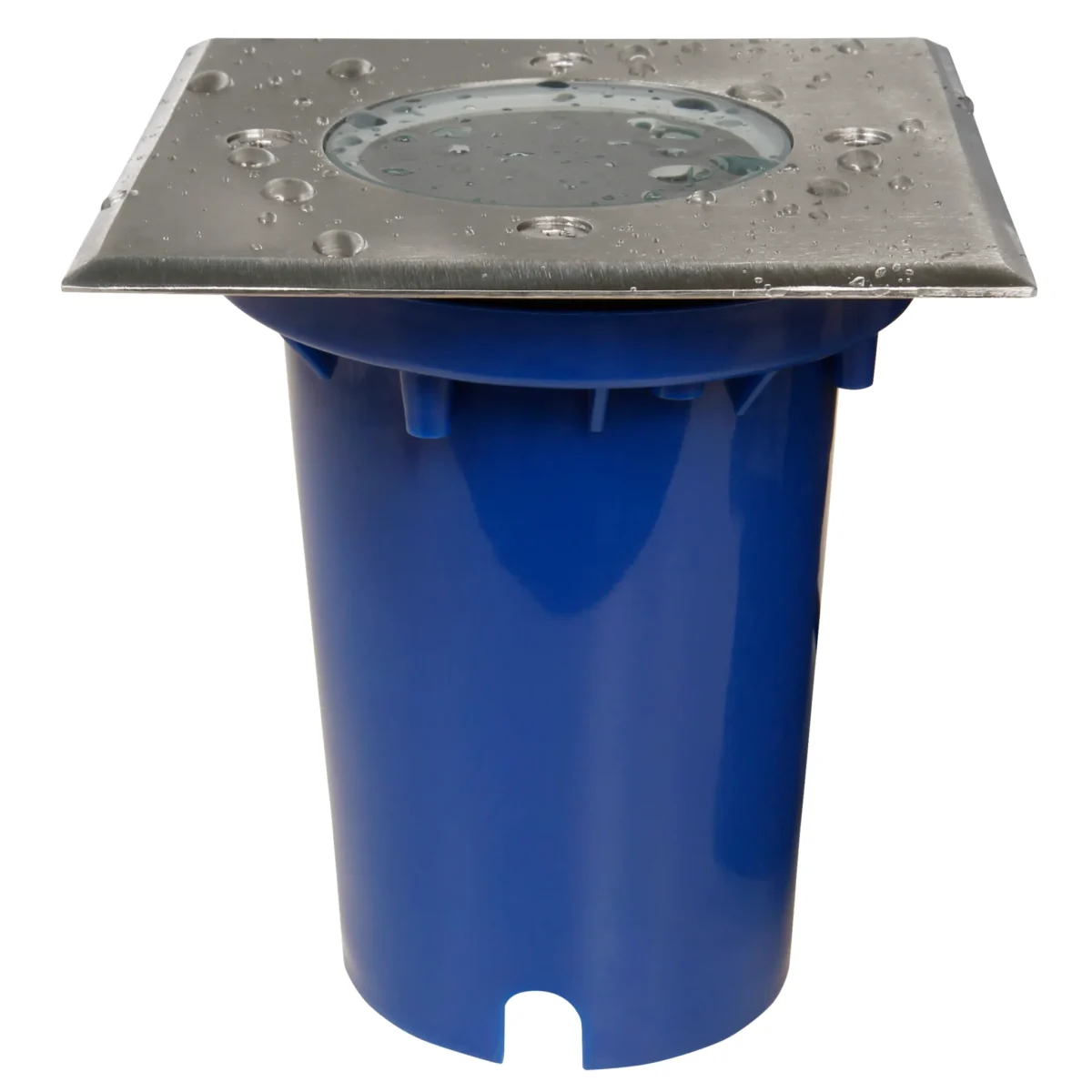 Bodeneinbauleuchte McShine "BL-12Q", GU10-Fassung, 120x120x125mm, mit 2 Eingängen – Bild 1