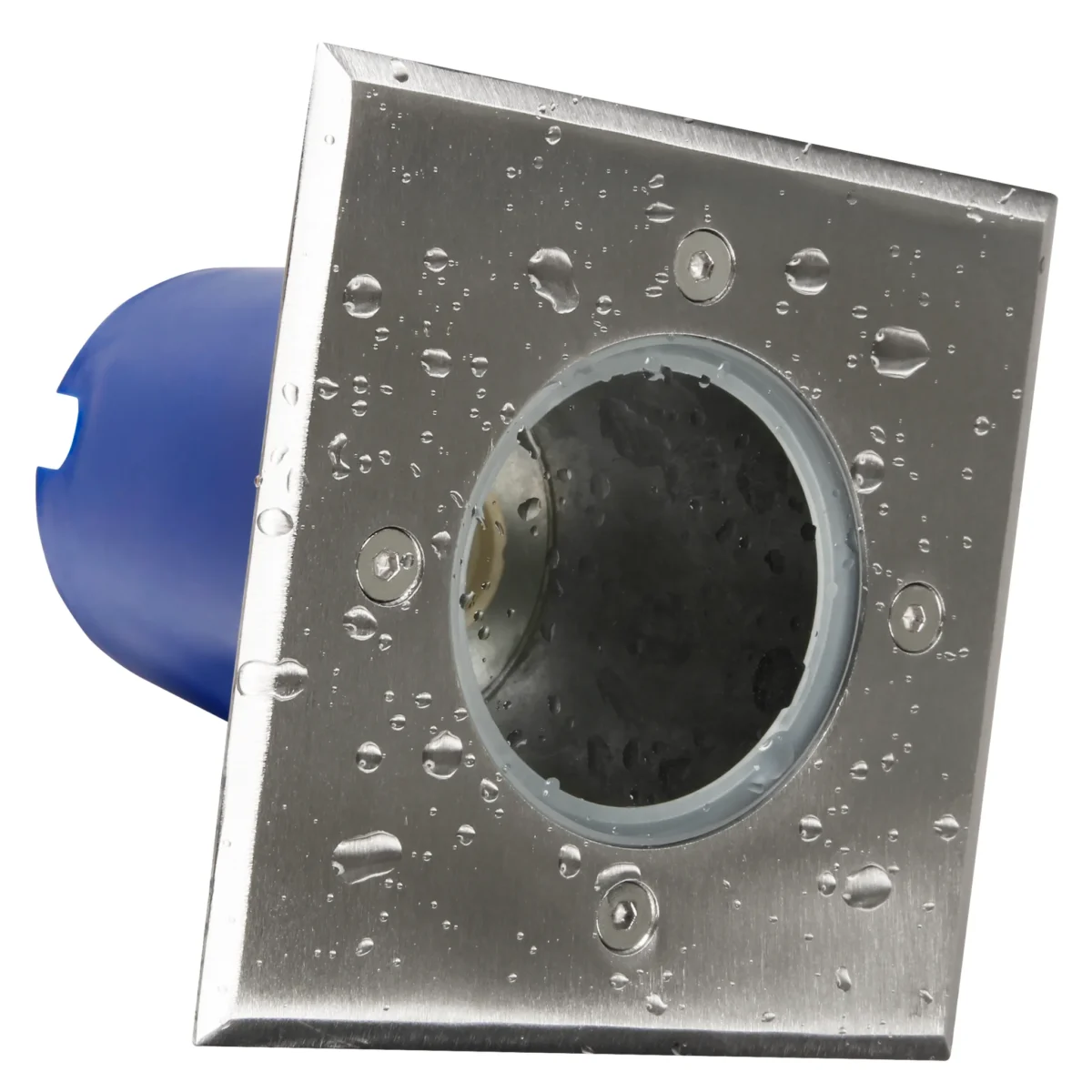 Bodeneinbauleuchte McShine "BL-12Q", GU10-Fassung, 120x120x125mm, mit 2 Eingängen – Bild 2